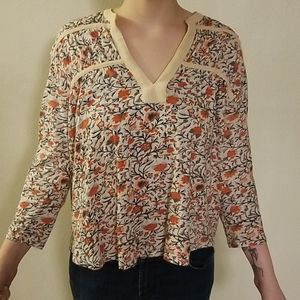 Lucky Brand Floral High Low